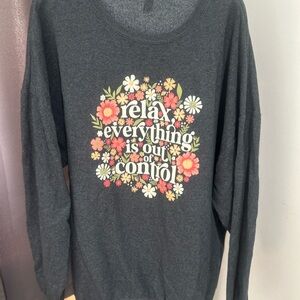 Jerzees Dark Gray Nubblend Shirt 3X Graphic